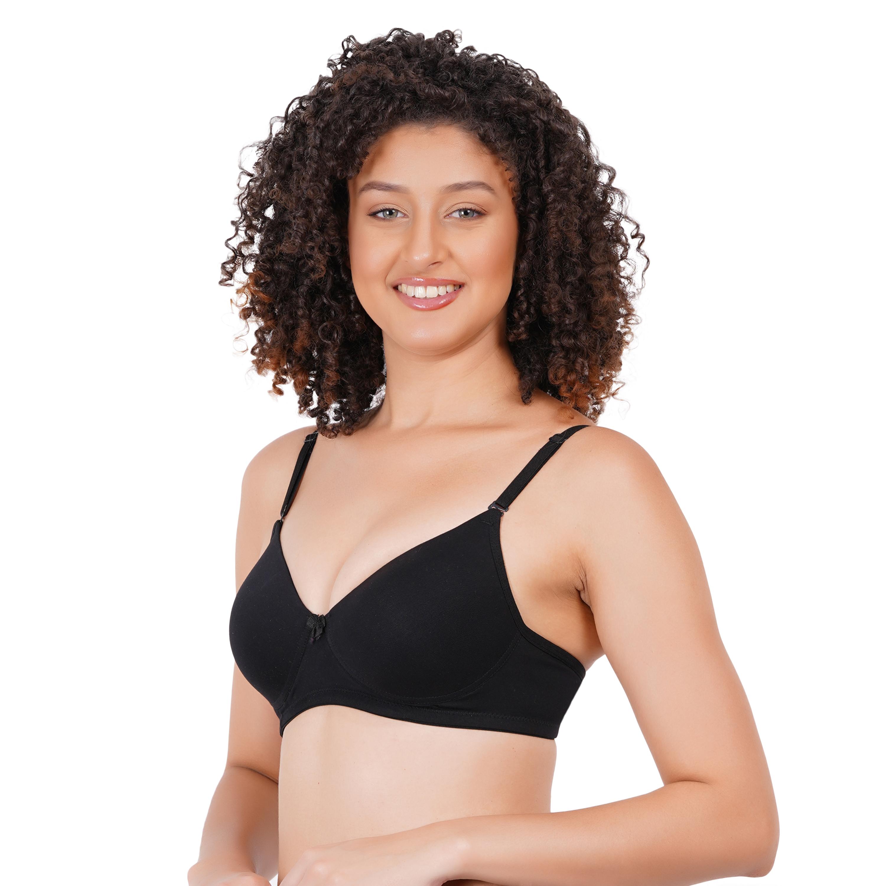 Padded Non Wired 3/4th Coverage T-Shirt Bra-B-CUP