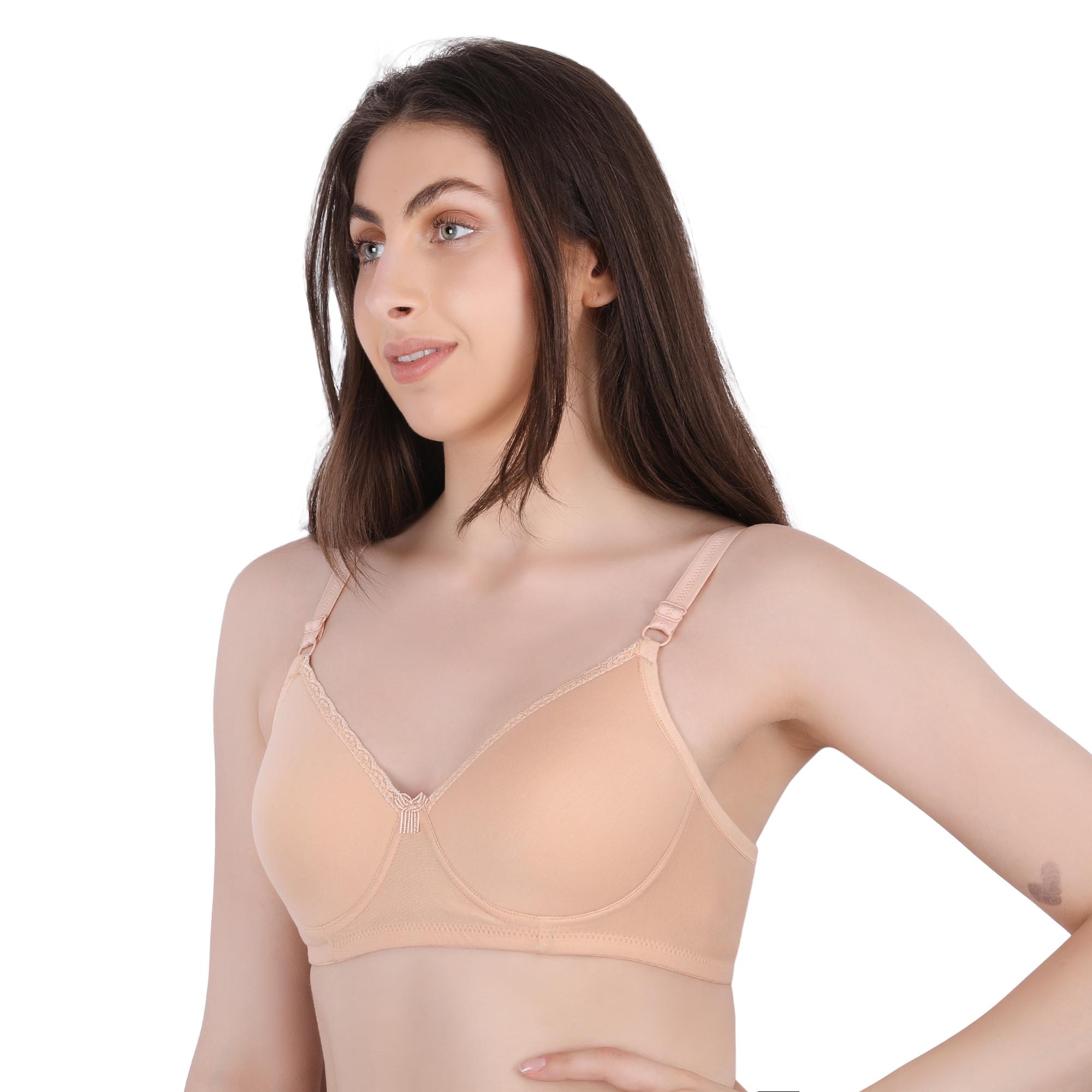 FULL COVERAGE BRA 101 C-CUP - Nude Beige