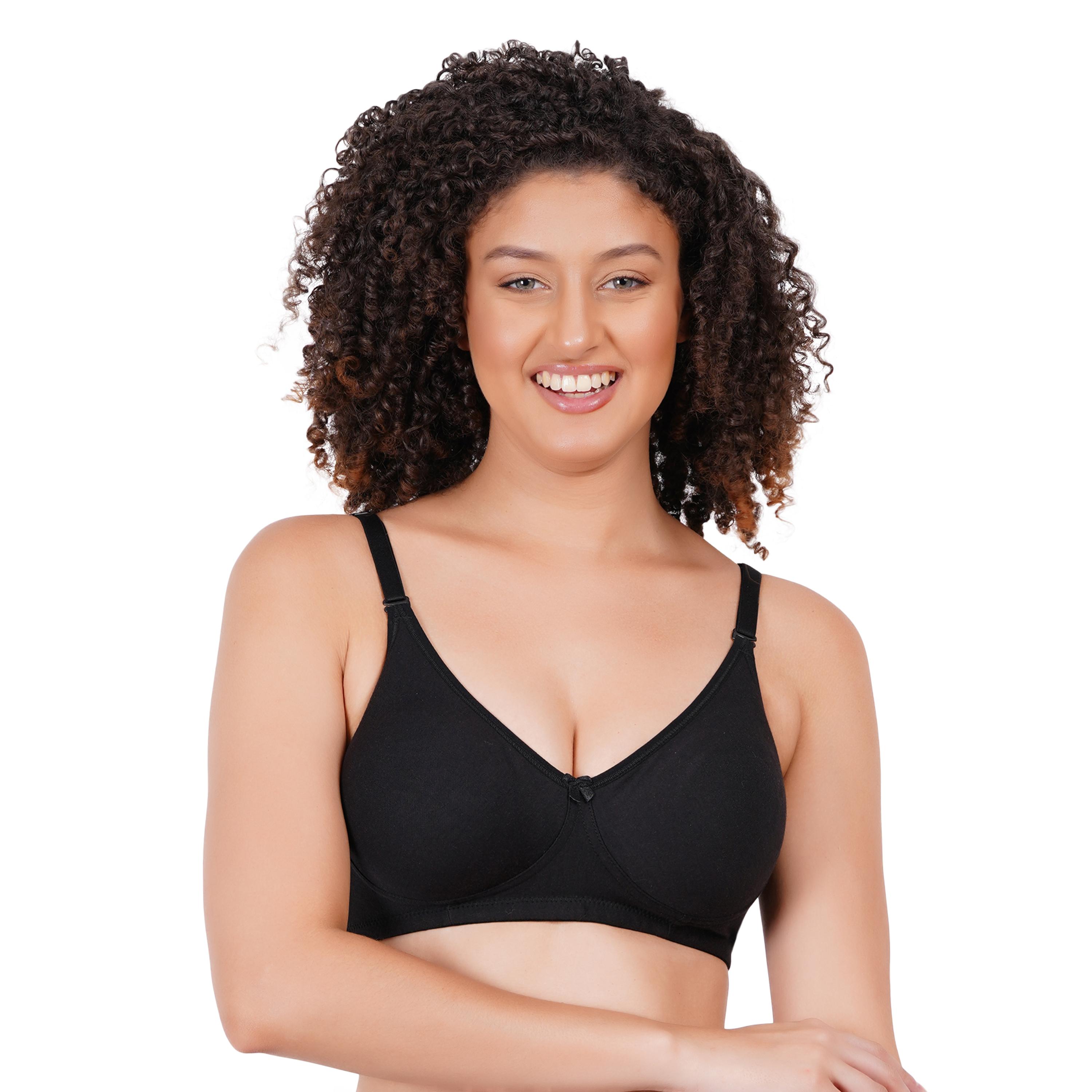 Women’s Non‑Padded TS-01 D-CUP - BLACK