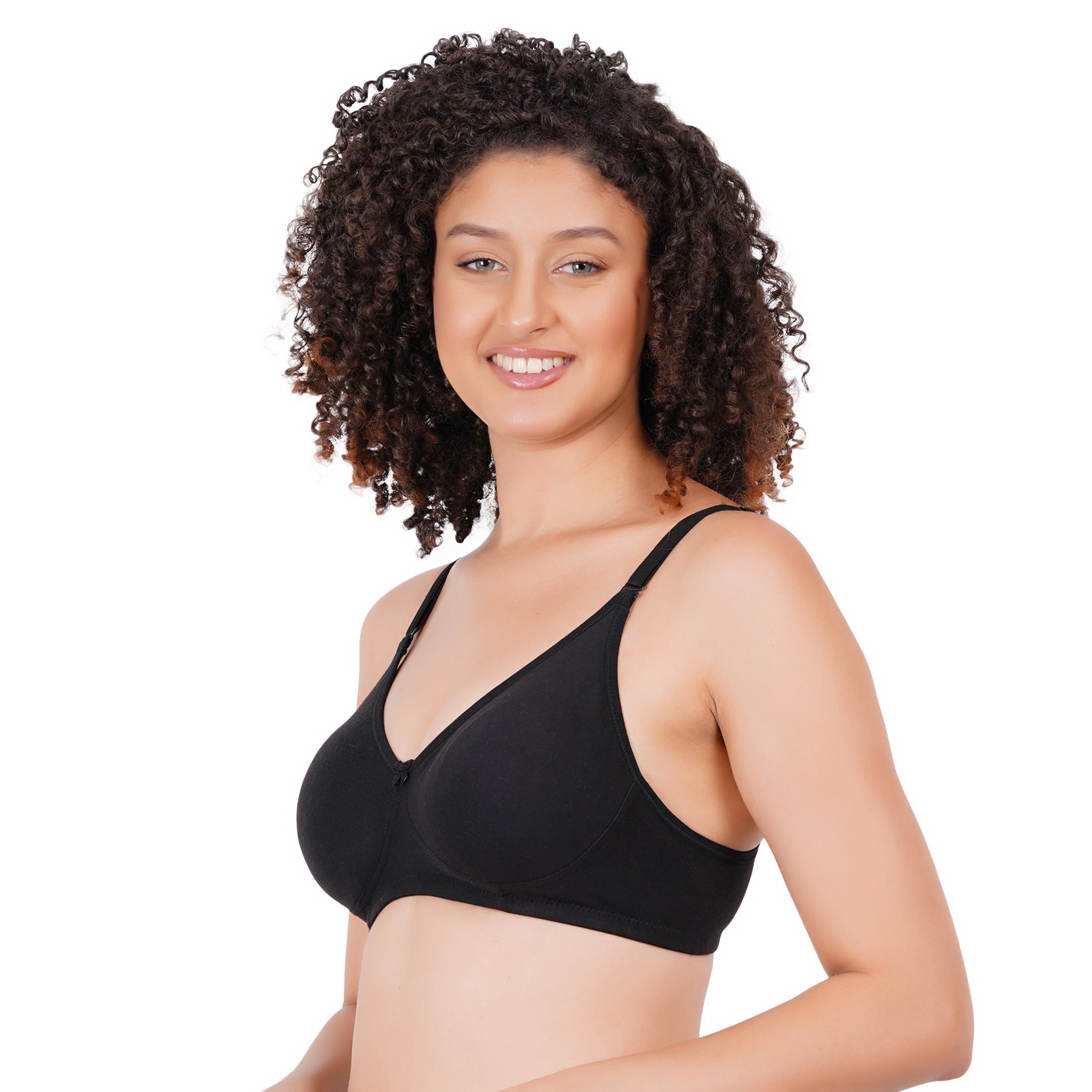 Women’s Non‑Padded TS-01 C-CUP - BLACK