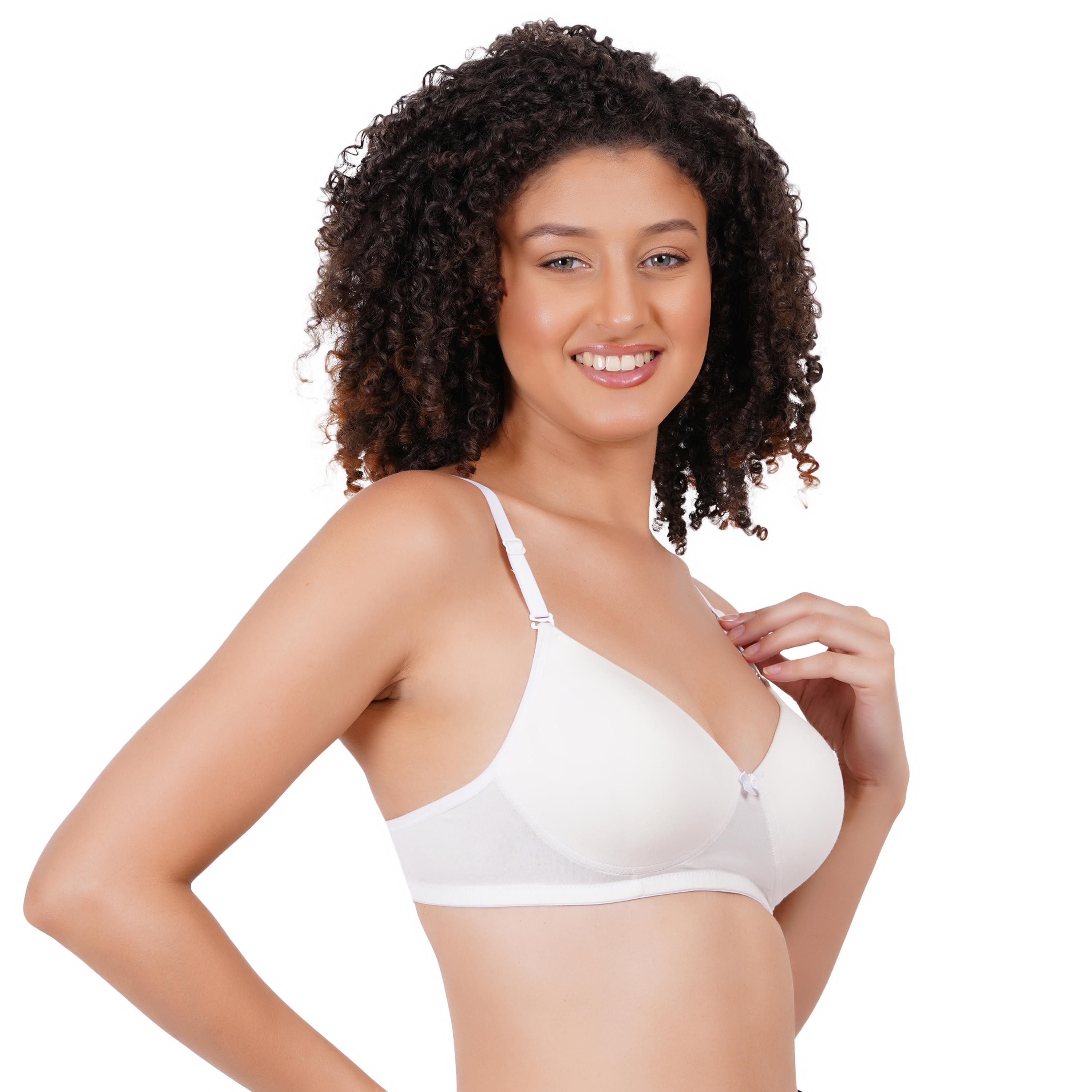 Women’s Non‑Padded TS-01 B-CUP - WHITE